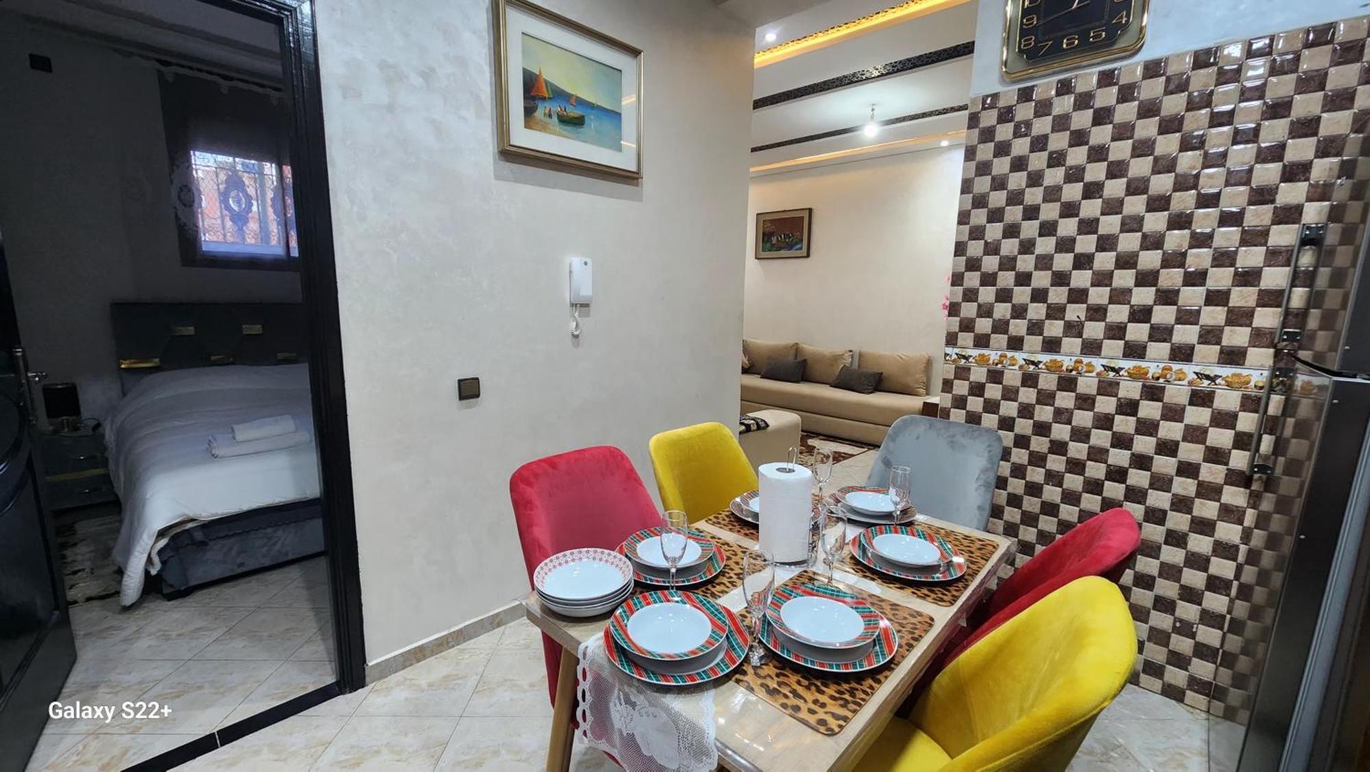 Appartement 7 Min De L'Aeroport De Marrakech Marakéš Exteriér fotografie