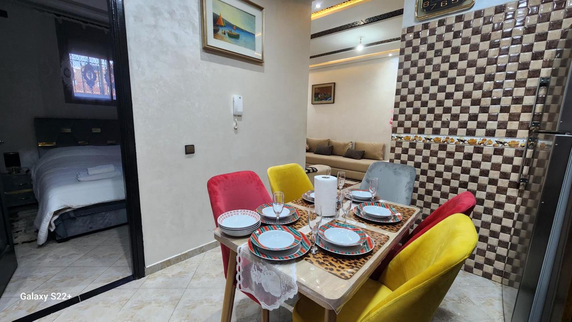 Appartement 7 Min De L'Aeroport De Marrakech Marakéš Exteriér fotografie