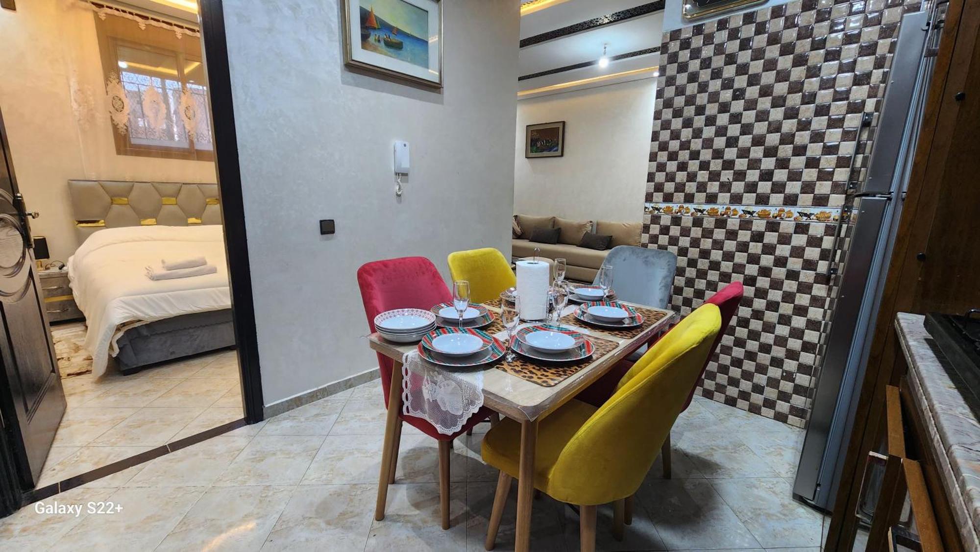 Appartement 7 Min De L'Aeroport De Marrakech Marakéš Exteriér fotografie