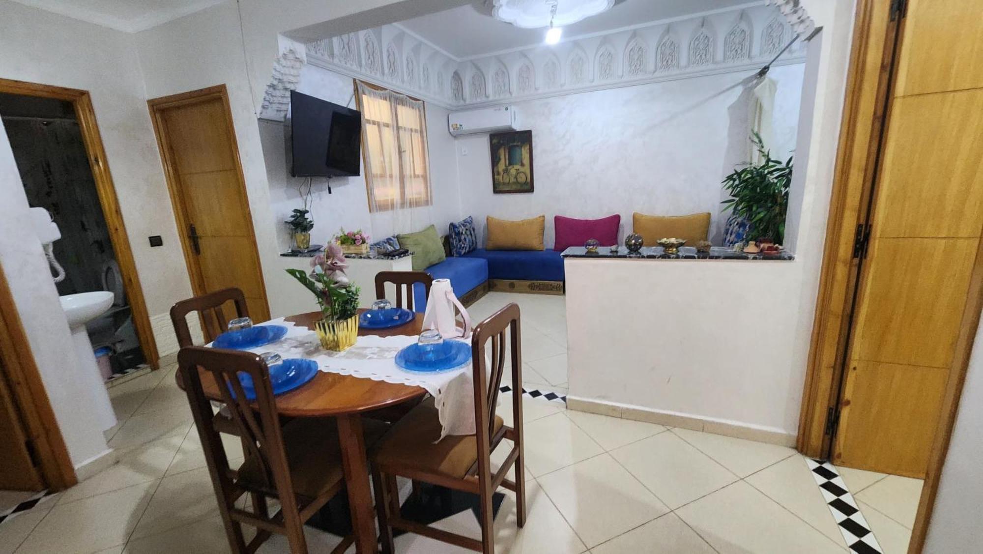 Appartement 7 Min De L'Aeroport De Marrakech Marakéš Exteriér fotografie