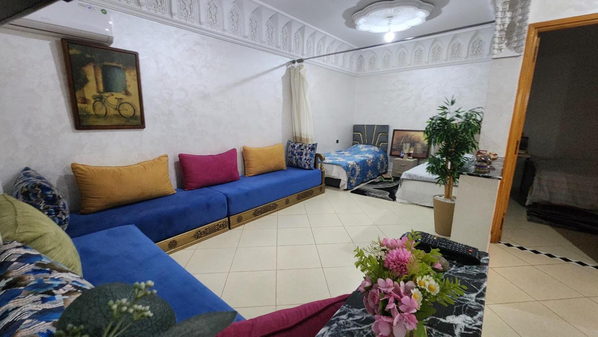 Appartement 7 Min De L'Aeroport De Marrakech Marakéš Exteriér fotografie